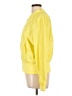 Hei Hei 100% Polyester Solid Yellow Track Jacket Size Lg Petite - photo 5