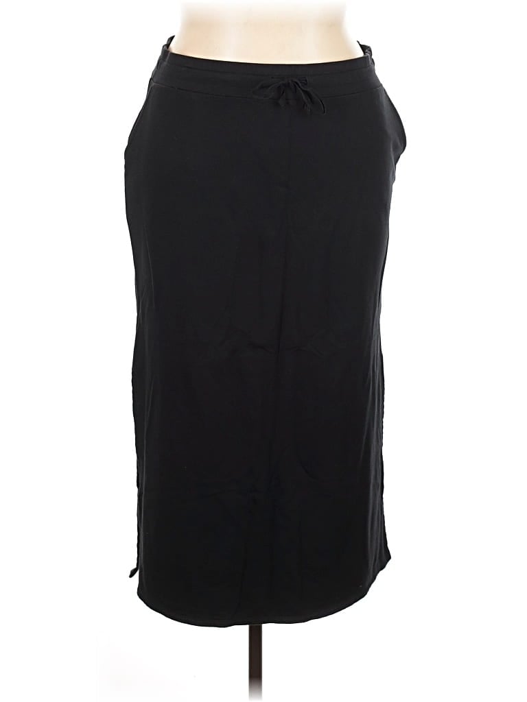 Pre-owned Purejill Casual Skirt In Black
