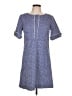 Sara Campbell Tweed Blue Casual Dress Size 10 - photo 1
