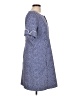 Sara Campbell Tweed Blue Casual Dress Size 10 - photo 4