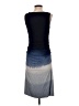 Athleta Graphic Blue Cocktail Dress Size M - photo 2