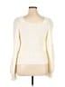 Hudson Gray Ivory Pullover Sweater Size L - photo 2