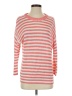 J.Crew Stripes Orange Pink Pullover Sweater Size S - photo 1