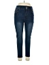 Between Us Solid Blue Jeans Size 18 - photo 1