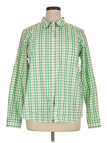 On 34th Long Sleeve Button-Down Shirt (view 1)