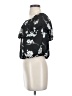 Sienna Sky 100% Polyester Black Short Sleeve Blouse Size S - photo 5