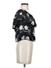 Sienna Sky 100% Polyester Black Short Sleeve Blouse Size S - photo 4