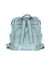 S-Zone 100% Leather Blue Backpack One size - photo 2