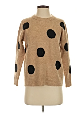 Madewell Dot Graystone Pullover Sweater in Coziest Yarn (view 1)