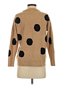Madewell Dot Graystone Pullover Sweater in Coziest Yarn (view 2)