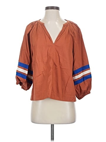Sundry 3/4 Sleeve Blouse (view 1)