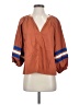 Sundry Brown 3/4 Sleeve Blouse Size Sm (1) - photo 1