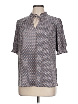 Adrianna Papell Short Sleeve Blouse