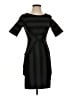 Maeve Stripes Black Cocktail Dress Size 0 - photo 1