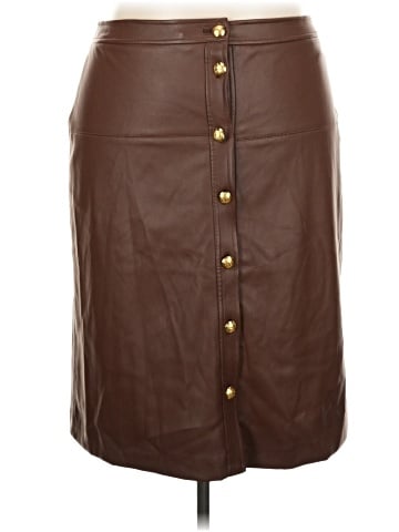 Talbots Faux Leather Skirt (view 1)