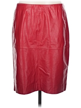 Anne Klein Leather Skirt