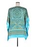 MICHAEL Michael Kors 100% Polyester Teal Kimono Size 2X - photo 2