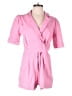 Day + Moon Solid Pink Romper Size M - photo 1