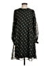 Calvin Klein 100% Polyester Polka Dots Green Casual Dress Size 2 - photo 1