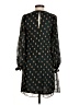 Calvin Klein 100% Polyester Polka Dots Green Casual Dress Size 2 - photo 2