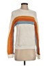 Faherty 100% Cotton Color Block White Pullover Sweater Size S - photo 1