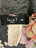 Love J Black Sleeveless Blouse Size M - photo 7