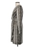 Slate & Willow 100% Polyamide Chevron-herringbone Gray Cocktail Dress Size 4 - photo 5