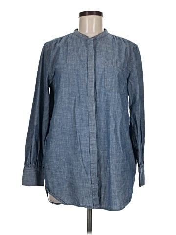 Lands' End Long Sleeve Button-Down Shirt (view 1)