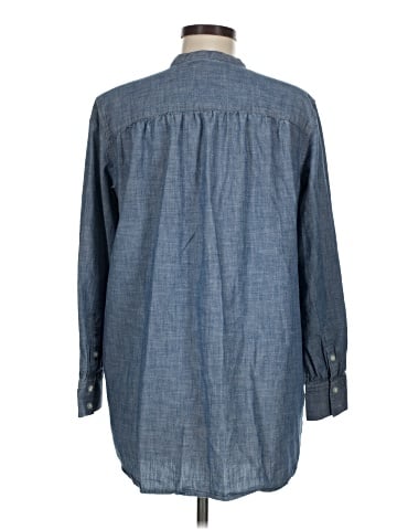 Lands' End Long Sleeve Button-Down Shirt (view 2)