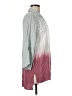 C established 1946 100% Rayon Color Block Pink 3/4 Sleeve Blouse Size M - photo 4