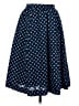 Assorted Brands 100% Viscose Floral Blue Casual Skirt Size EU 38 / US 8 - photo 1