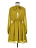 Shein 100% Polyester Yellow Casual Dress Size M - photo 1