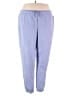Ideology Solid Blue Casual Pants Size 3X - photo 1