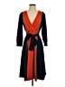 Neiman Marcus Color Block Blue Casual Dress Size S - photo 1