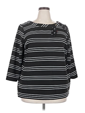 Liz Claiborne Career 3/4 Sleeve Top (view 1)