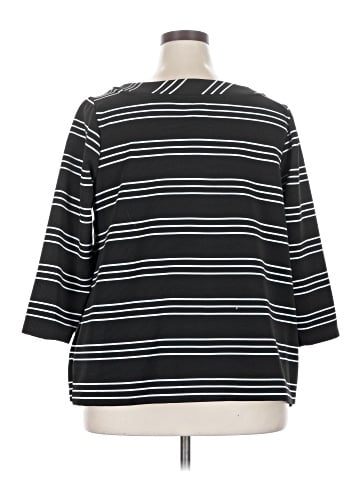 Liz Claiborne Career 3/4 Sleeve Top (view 2)