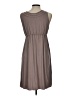 Max Studio Solid Gray Casual Dress Size L - photo 2