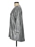 Chico's Metallic Silver 3/4 Sleeve Top Size Med (1) - photo 5