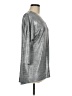 Chico's Metallic Silver 3/4 Sleeve Top Size Med (1) - photo 4