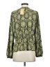 MICHAEL Michael Kors Green Long Sleeve Blouse Size S - photo 2