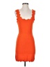 Double Zero Orange Cocktail Dress Size S - photo 1