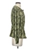 MICHAEL Michael Kors Green Long Sleeve Blouse Size S - photo 4