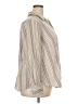 George Stripes Tan Long Sleeve Button-Down Shirt Size 22 - photo 4