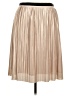 Tommy Hilfiger 100% Polyester Metallic Tan Casual Skirt Size 16 - photo 1
