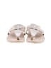 Vionic 100% Leather Silver Flip Flops Size 9 - photo 2