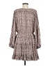 o.p.t 100% Polyester Paisley Gray Casual Dress Size M - photo 2