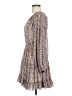 o.p.t 100% Polyester Paisley Gray Casual Dress Size M - photo 5