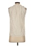 Zara Ivory Sleeveless Button-Down Shirt Size XS - photo 2