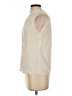 Zara Ivory Sleeveless Button-Down Shirt Size XS - photo 5