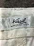 Kasil 100% Cotton Ivory Jeans Size 26 waist - photo 4